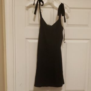 Forever 21 Black Midi Dress